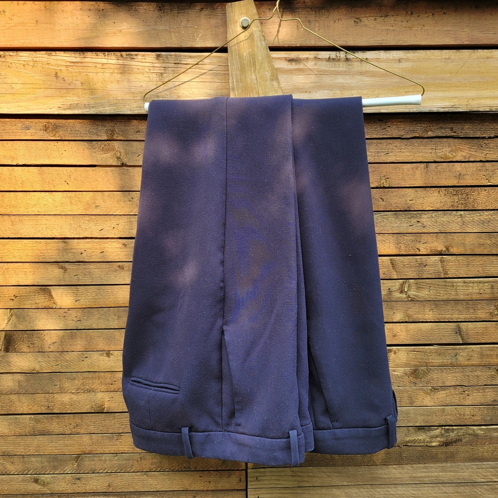 Ann Taylor Women's "Sophia" Navy Blue Pants. 2 PAIR In One Lot. Size 6. - Picture 5 of 11